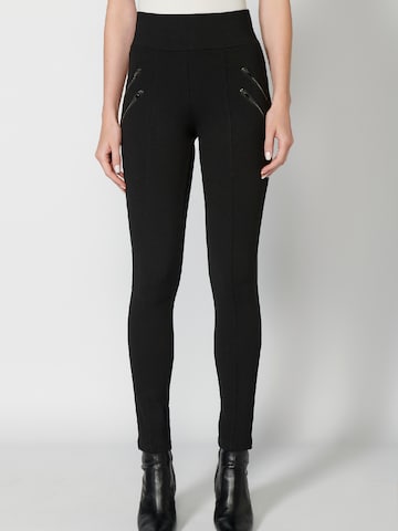 KOROSHI Regular Leggings in Schwarz