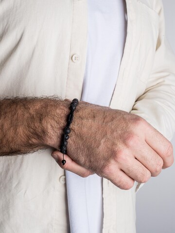 Akitsune Armband 'Venatio' in Schwarz