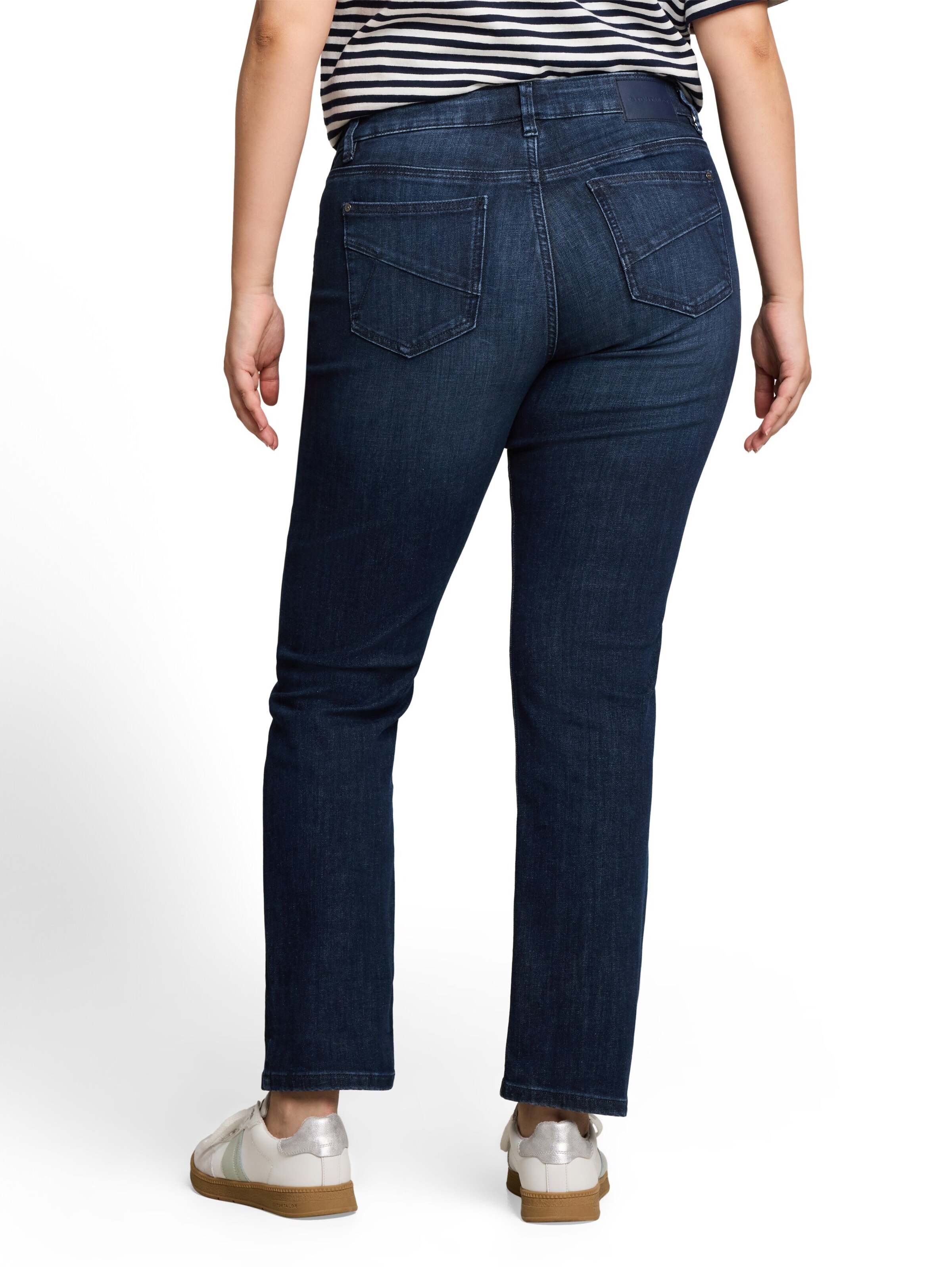 Tom Tailor Women + Slimfit Jeansy w kolorze niebieski