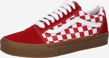 VANS Низкие кроссовки 'Old Skool' в Красный: спереди