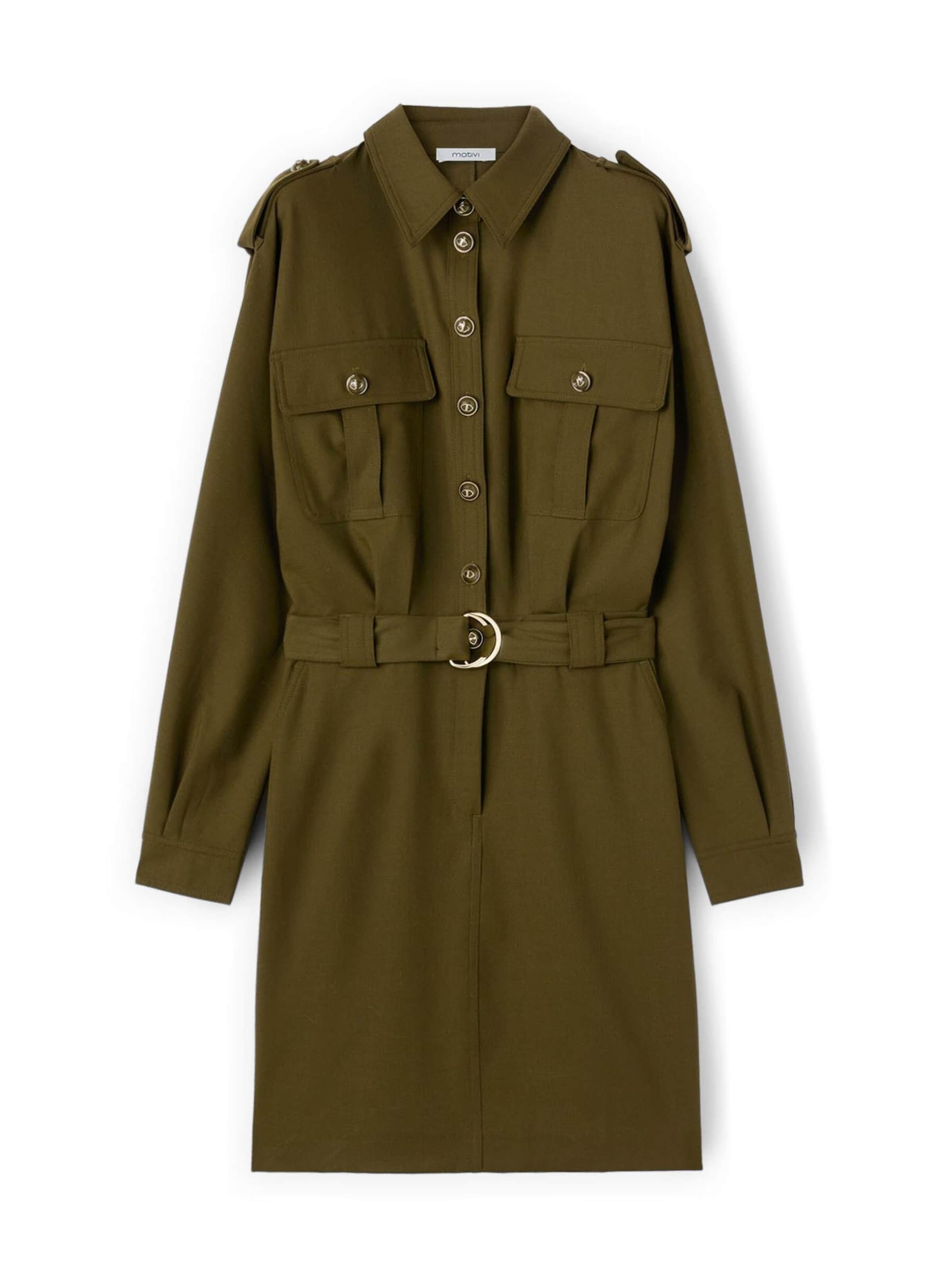 Robe MOTIVI en vert : devant