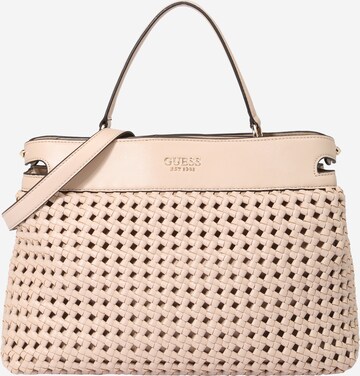 GUESS Handtasche 'Sicilia' in Beige: predná strana