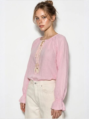 Bianco Lucci Bluse 'Blusen'‌‌‌‌‌‌‌ in Pink