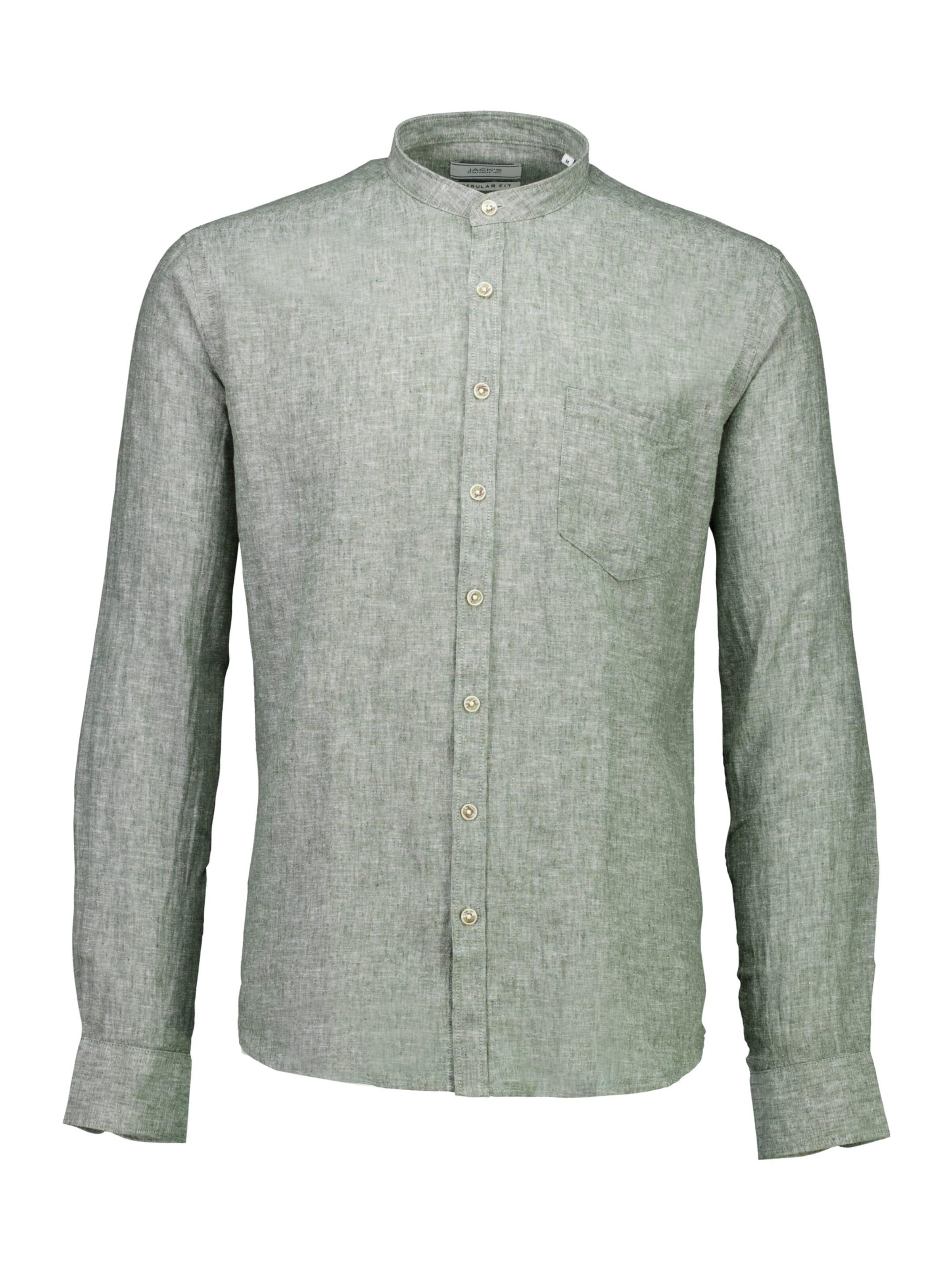 Jack's Regular fit Overhemd in Groen: voorkant