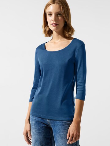 STREET ONE Shirt 'Pania' in Blauw: voorkant