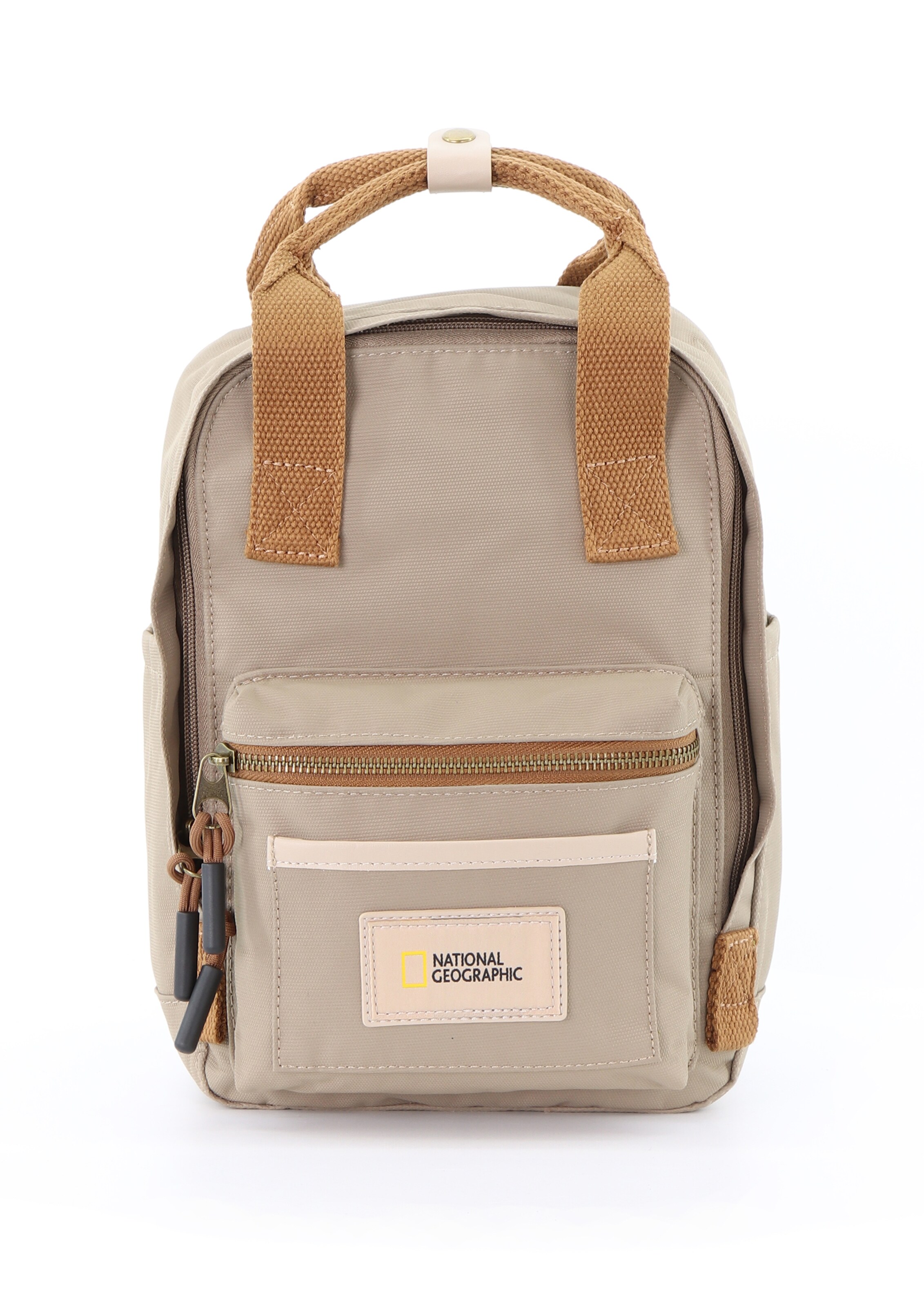 National Geographic Backpack 'Legend' in Beige: front