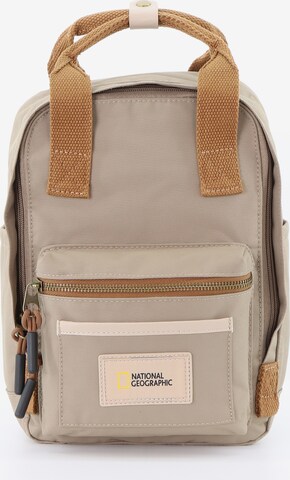 National Geographic Backpack 'Legend' in Beige: front