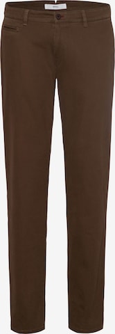 BRAX Chino Pants 'Fabio' in Brown: front