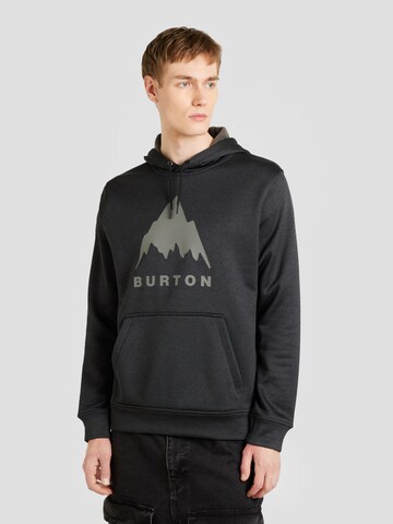 BURTON - Sudadera en negro: frente