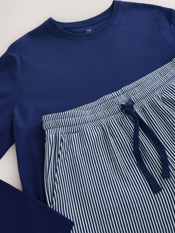 Next - Pijama largo en azul