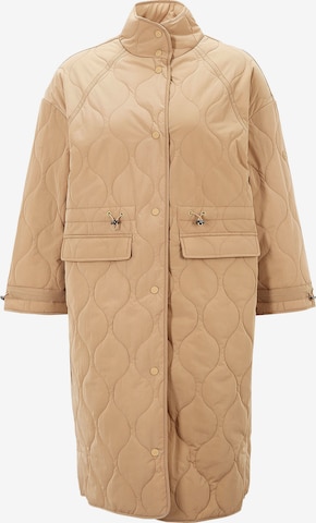 TAMARIS Between-Seasons Coat in Beige: front