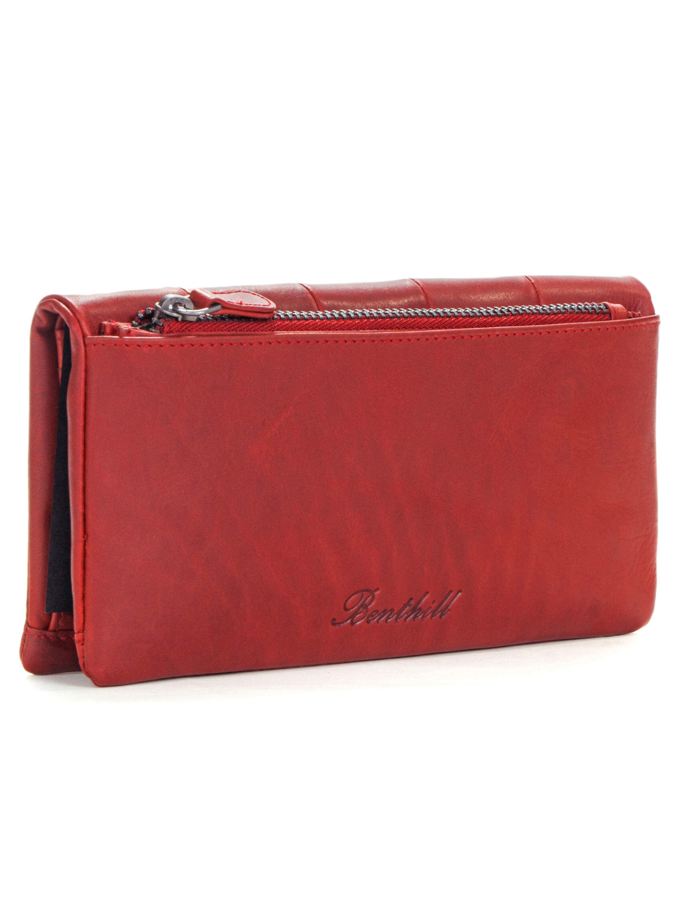 Benthill Wallet in Red: front
