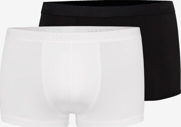 Hanro Boxershorts 'Micro Touch' in Schwarz: Vorderseite