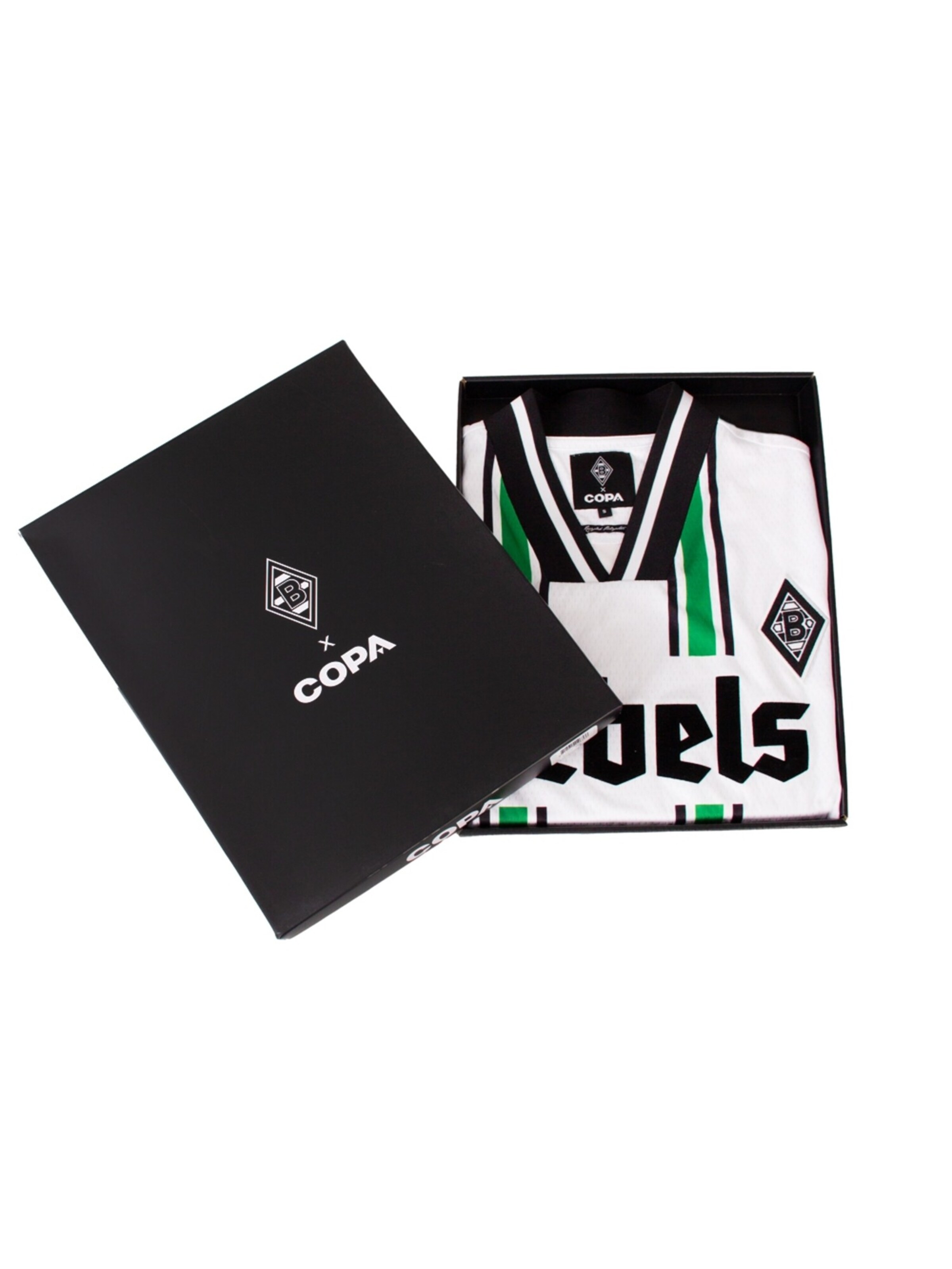 Copa Jersey 'Borussia Mönchengladbach Retro 1996-97' in White
