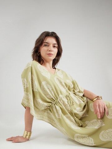 YAS Beach dress 'TAN' in Green