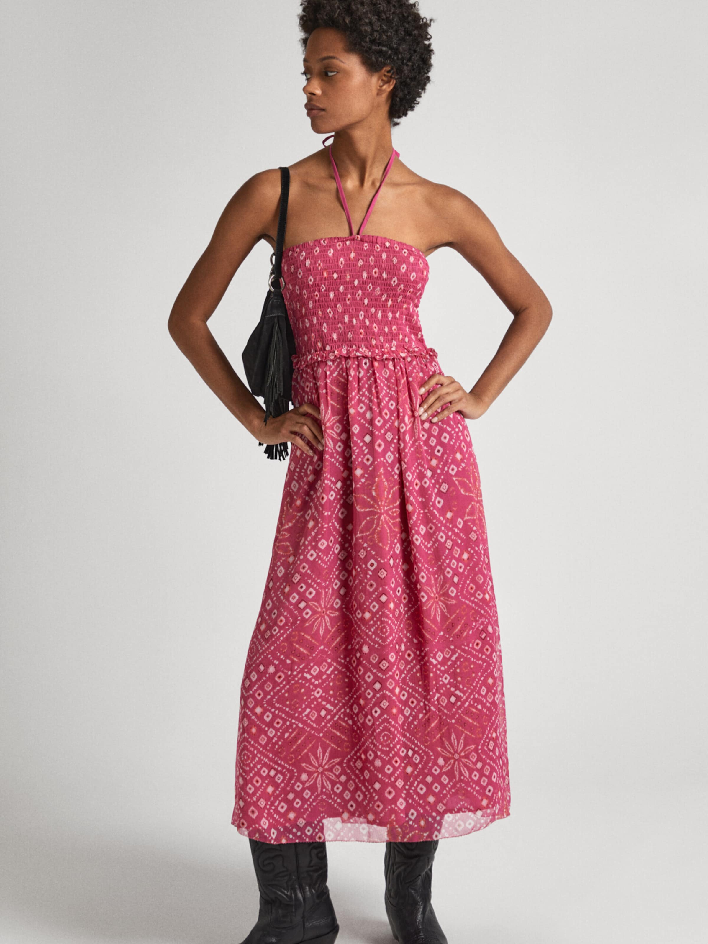 Pepe Jeans Jurk DALEYSA in Pink ABOUT YOU