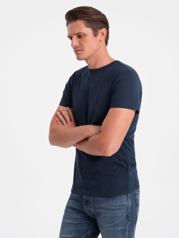 Ombre Shirt 'OM-TSBS-0146' in Blauw