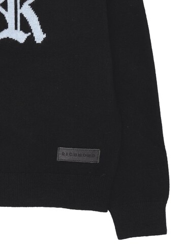 John Richmond Pullover 'JR' in Schwarz