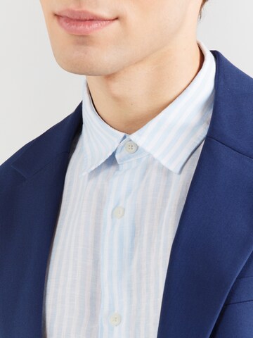 OLYMP Regular fit Button Up Shirt in Blue
