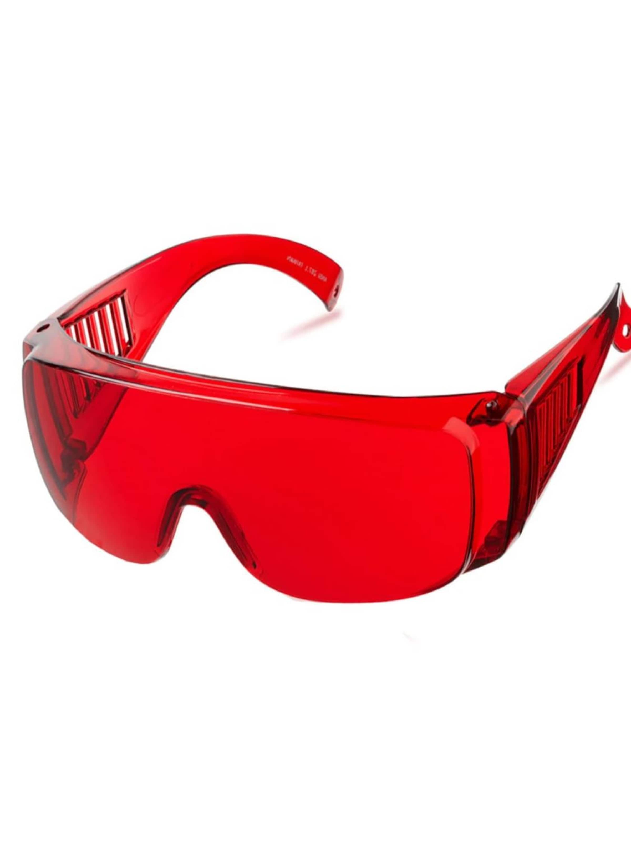 VEYREY Brillen 'Blaulichtbrille Edera' in Rood: voorkant