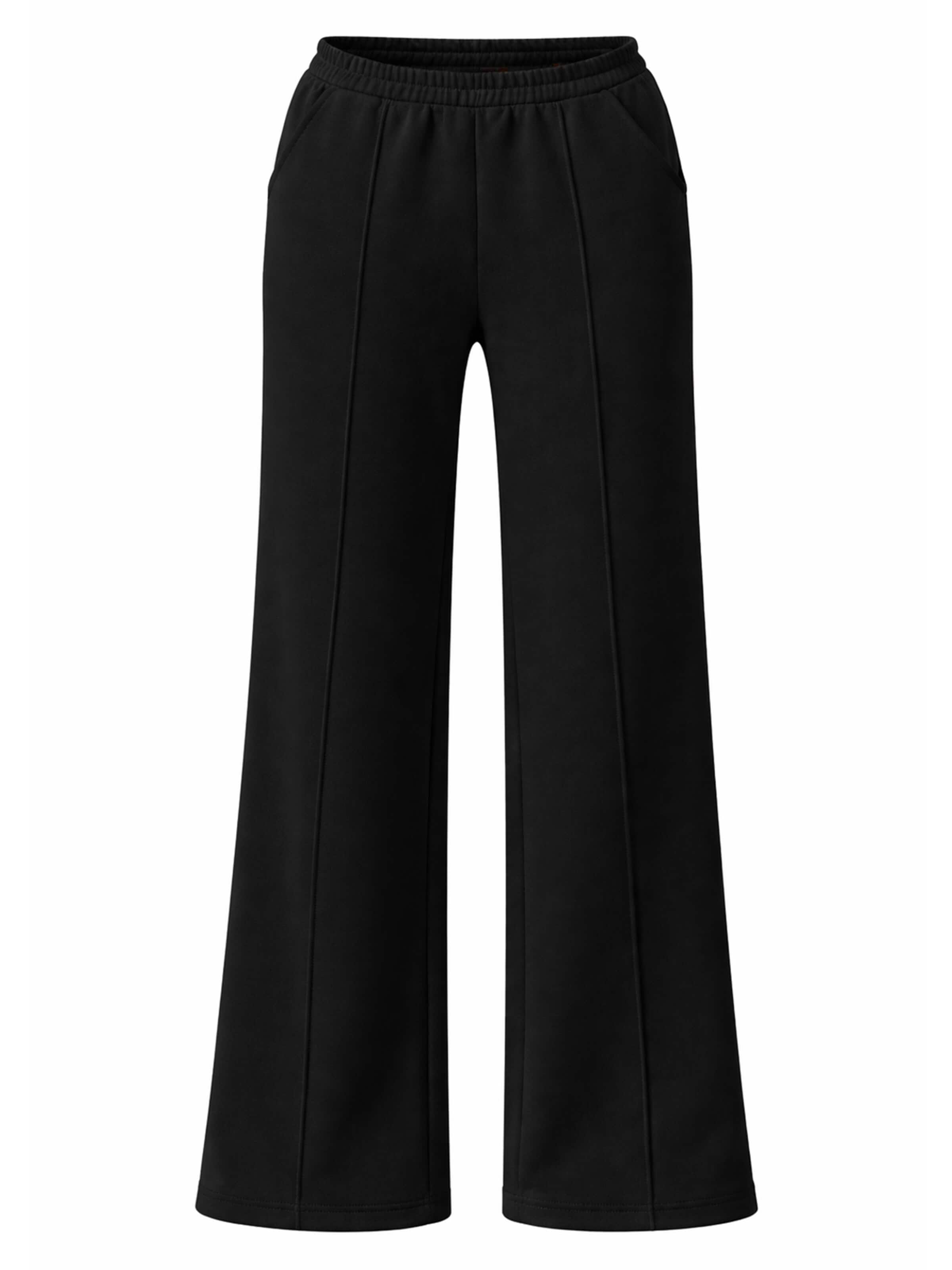 Vivisence Wide leg Sports trousers '9107' in Black: front