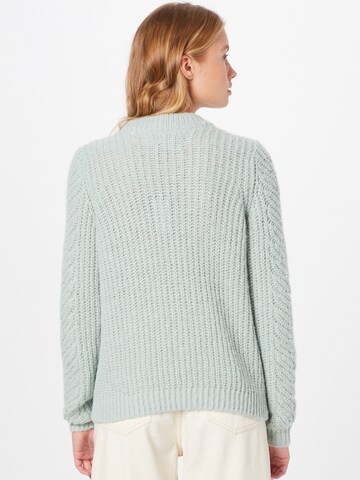 PIECES Sweater 'FIRE' in Green