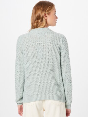 PIECES - Pullover 'FIRE' em verde