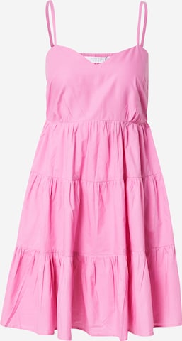 SISTERS POINTLjetna haljina 'ULKA' - roza boja: prednji dio