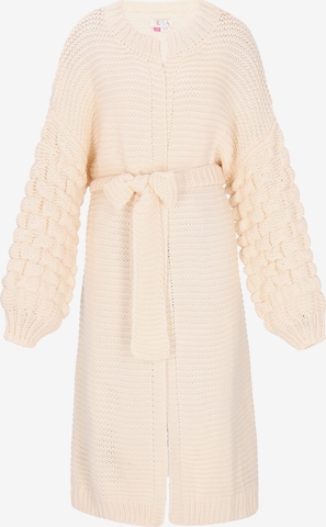 oranžinė IZIA Kardiganas 'Boho': priekis