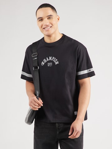 Champion Authentic Athletic Apparel Shirt in Black: front