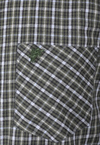 DENIM CULTURE Regular fit Button Up Shirt 'ZENO' in Green