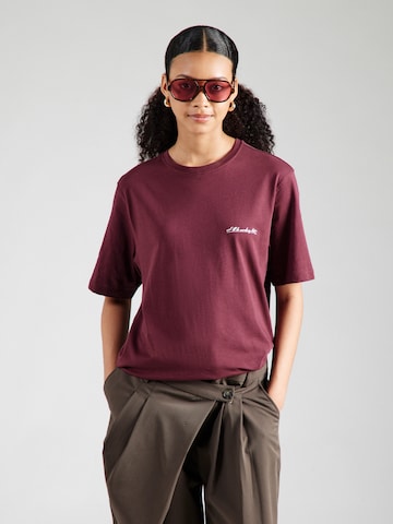 T-shirt 'SLFVILJA' SELECTED en violet : devant