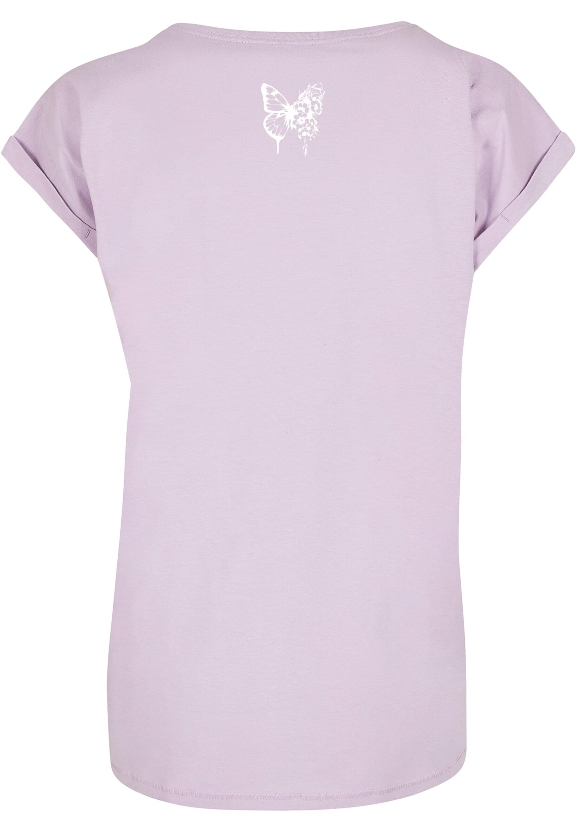 Merchcode Shirt 'Flowers Bloom' in Lila