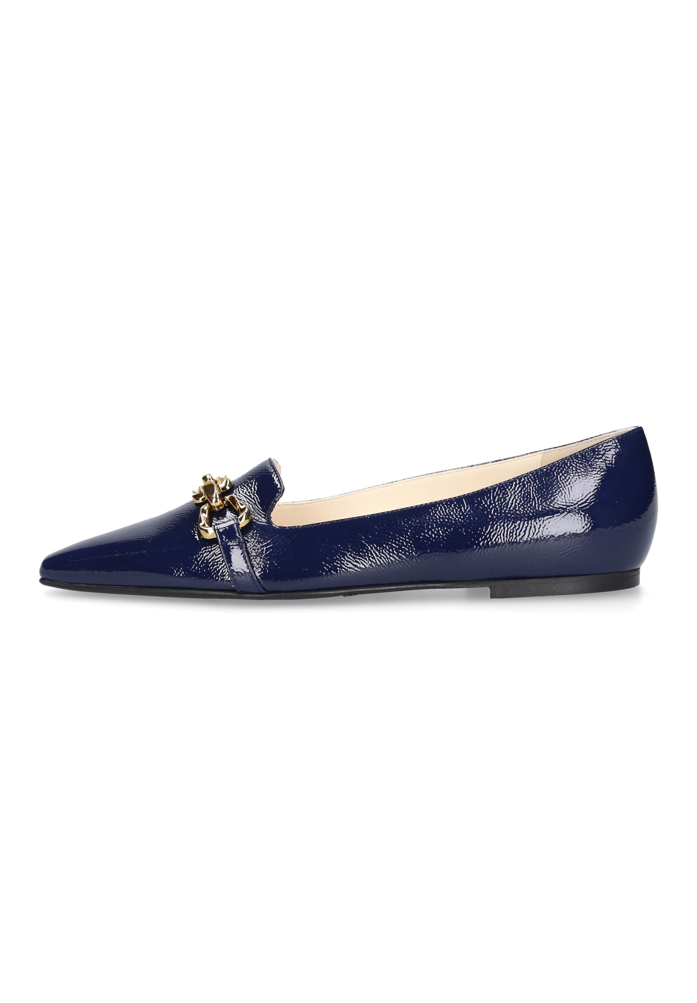 Henry Stevens Loafer 'Madison HVL' in Blau: Vorderseite