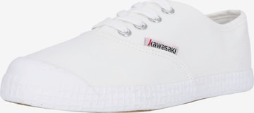 KAWASAKI Sneakers laag 'Base' in Wit: voorkant