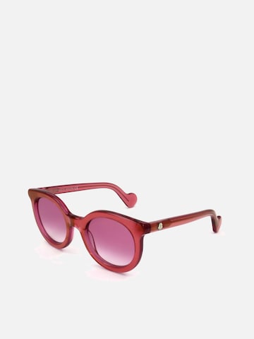 MONCLER Sunglasses 'Moncler ML0015 Shiny light blue 51/24/140 WOMAN Sunglasses' in Pink: front