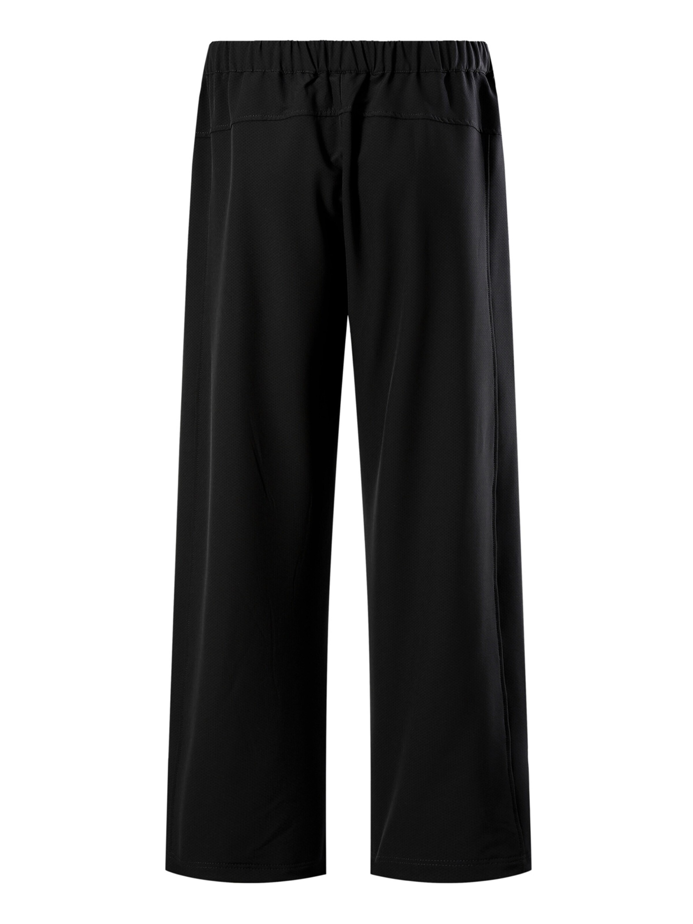 YOUTHUP - regular Pantalón de montaña 'SAUMREGULIERUNG' en negro