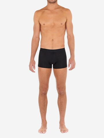 HOM Boxer shorts ' Tonal Pack no.2 ' in Black: front