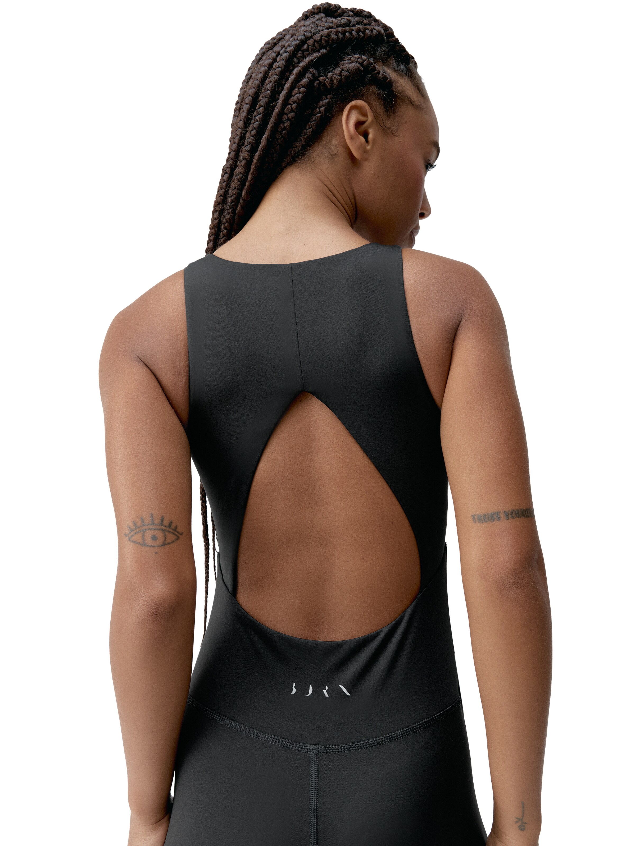 Born Living Yoga Jumpsuit 'Corpo' in Black
