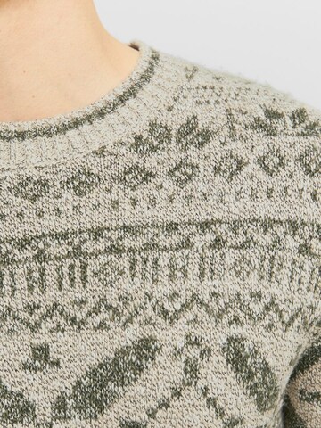 JACK & JONES Sweater in Beige