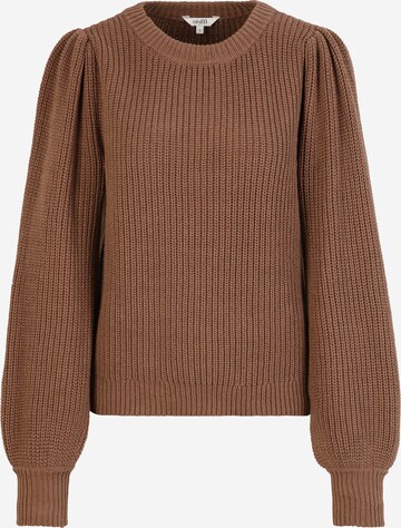 Pull-over mbym en marron : devant