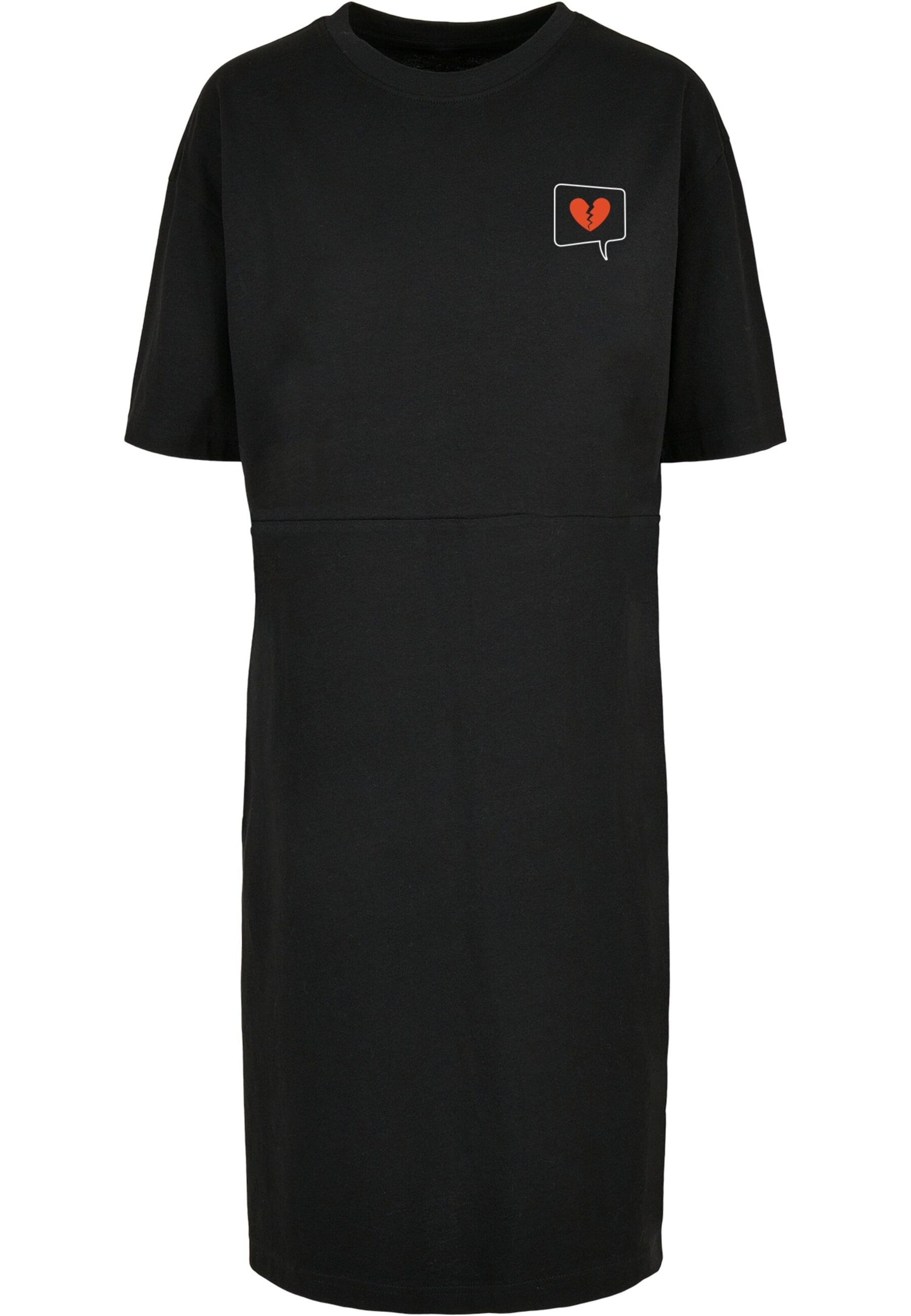 Robe 'Heartbreak' Merchcode en noir : devant