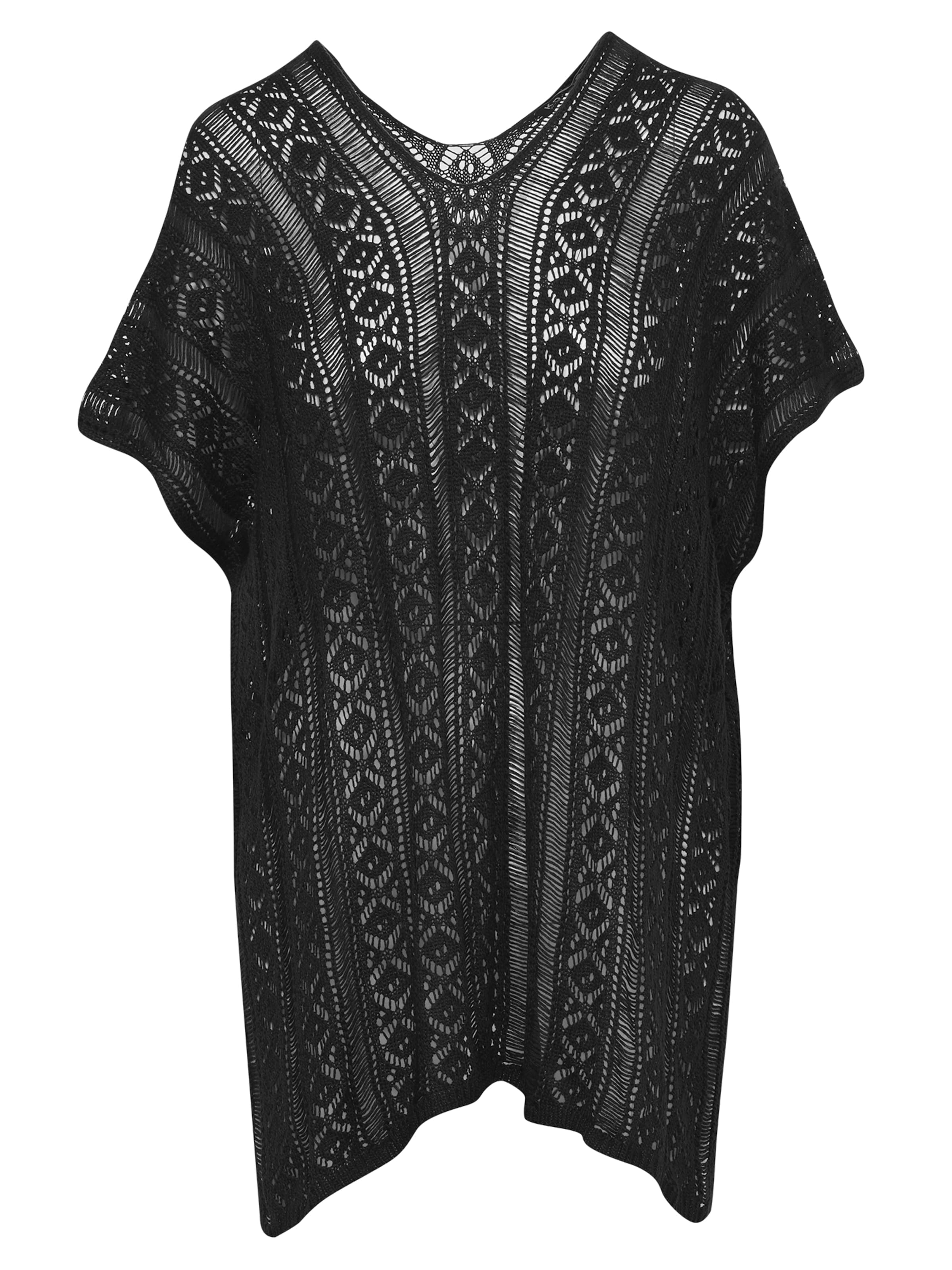 KOROSHI Pullover in Schwarz: Vorderseite