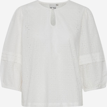ICHI Blouse 'IHULVIA' in White: front