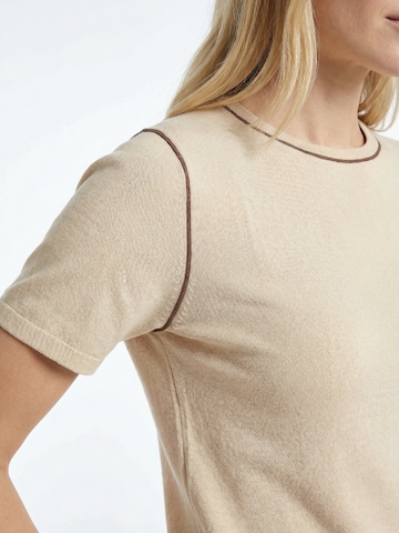 Tricou 'Stella' de la Guido Maria Kretschmer Women pe bej