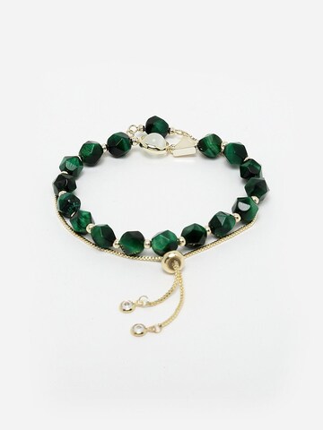 AVANT-GARDE PARIS Armband 'Statement' in Grün