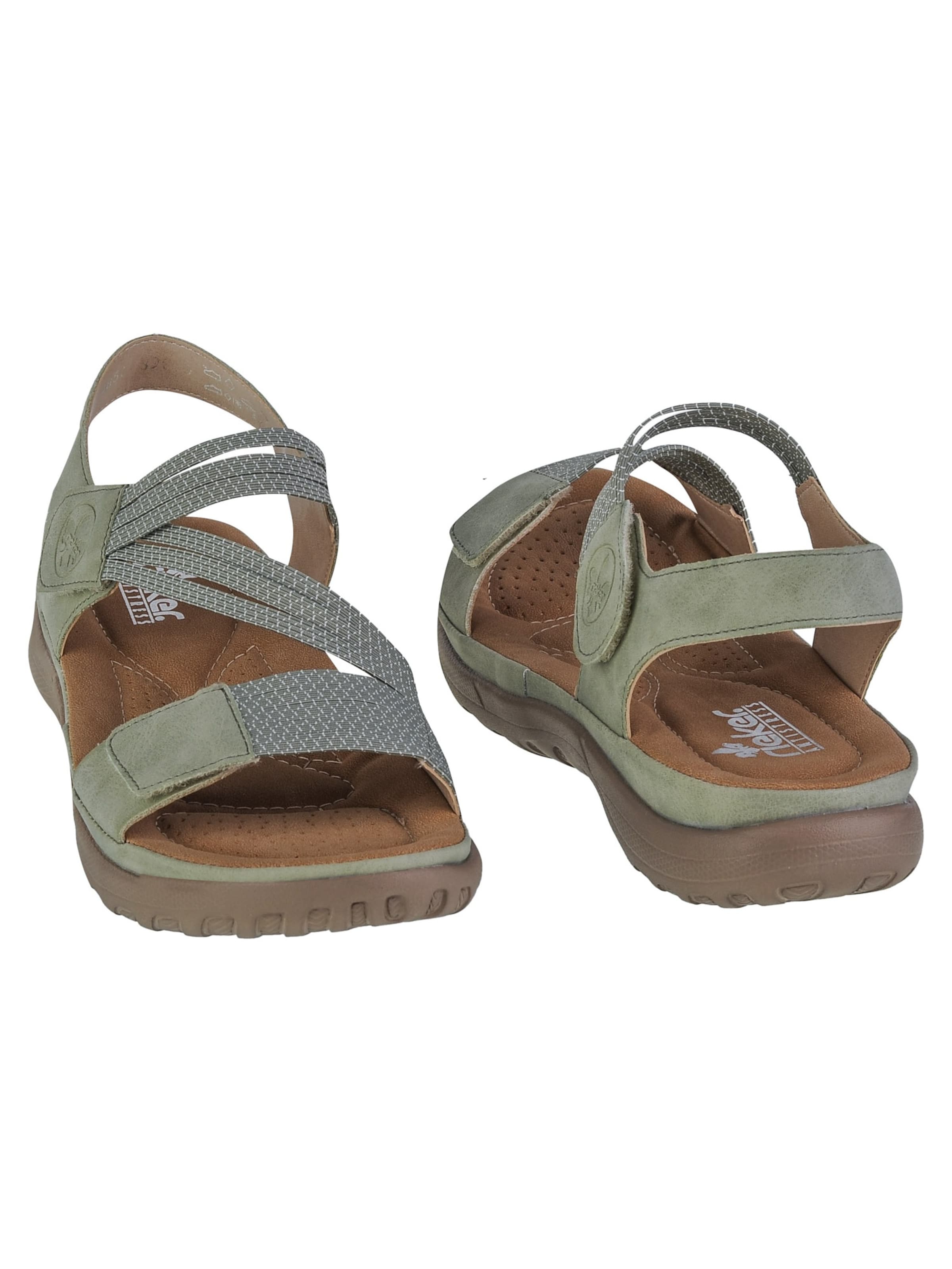 Rieker Sandale 'Rieker Sandals 64870'‌‌‌‌‌‌‌‌ in Grün