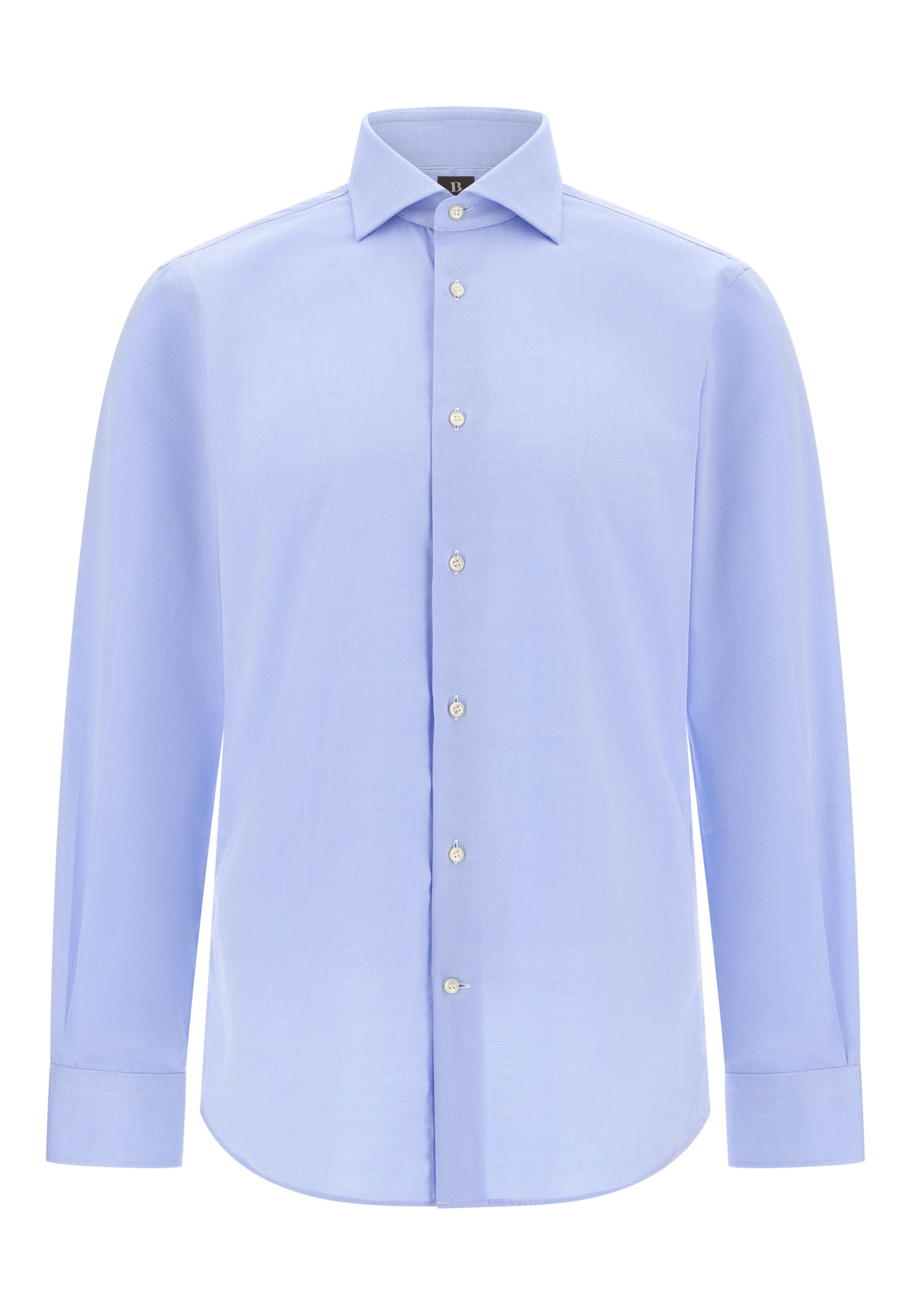 Boggi Milano Skjorte i lyseblå / hvid, Produktvisning
