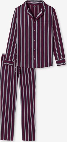 SCHIESSER Pyjama lang in Lila