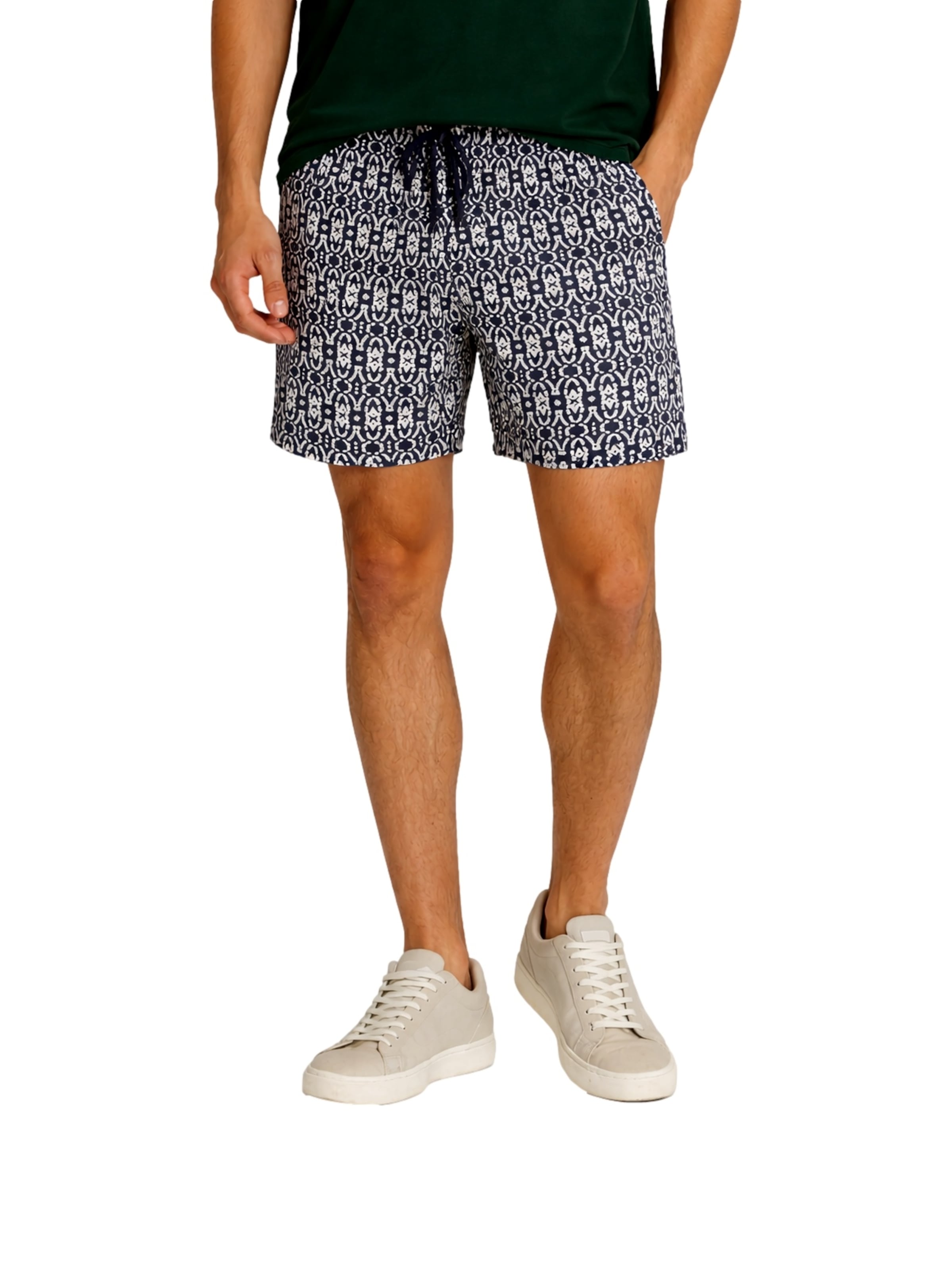 JACK & JONES Zwemshorts 'Maui' in Blauw: voorkant